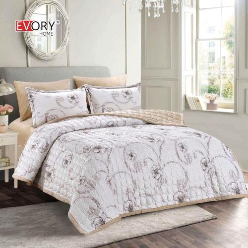 مفرش لولو مخمل مضغوط مشجر - 013