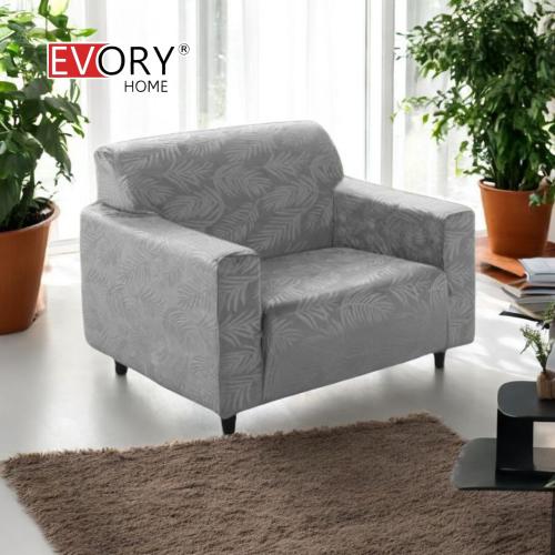 غطاء كنب مفرد ( 1 مقعد ) قطيفة محفور مقاوم للماء -...