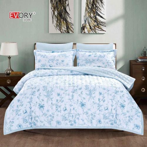 مفرش لولو مخمل مضغوط مشجر - 008