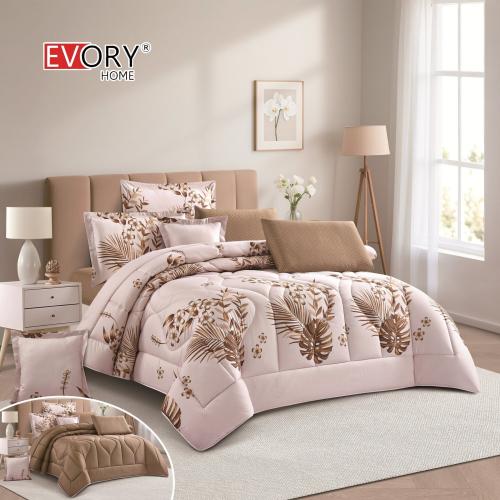 طقم مفرش ايليف الصيفي وجهين ميكروفايبر - جودة فاخر...