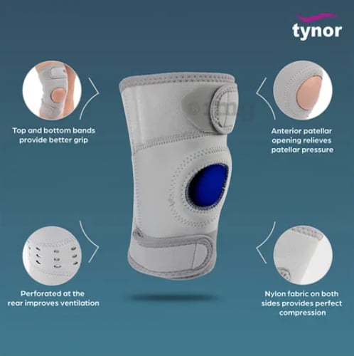 مشد للركبه رياضي موديل TYNOR J-09