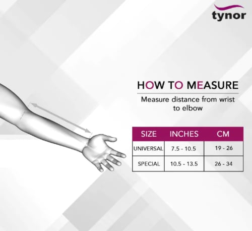 تينور جبيرة ساعد بدعامات TYNOR E 30 FOREAM SPLINT