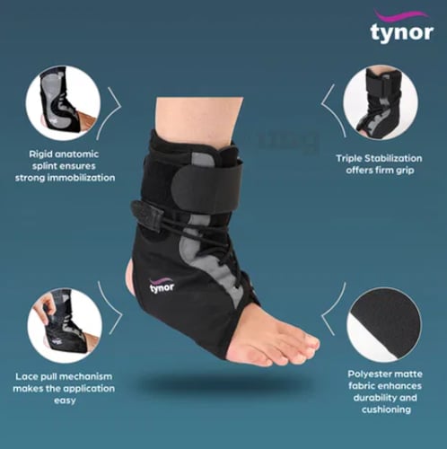 مشد للكاحل بدعامه موديل TYNOR D-02