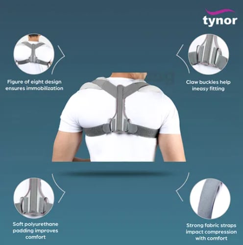 تينور دعامة الظهر والكتف TYNOR C 05 CLAVICLE BRACE...
