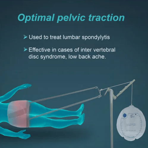 تينور عدة جر الحوض مع كيس الوزن TYNOR G 24 PELVIC...