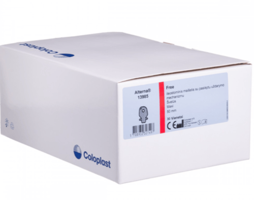 أكياس مع قاعدة كولستومي 17501 قطعة واحدة مفتوحة شف...