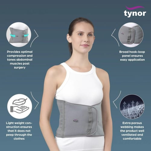 تينور مشد البطن 9 انش TYNOR A 01 ABDOMINAL SUPPORT