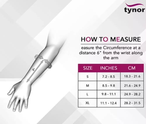 تينور جبيرة معصم مع ابهام TYNOR E 44 WRIST SPLINT...