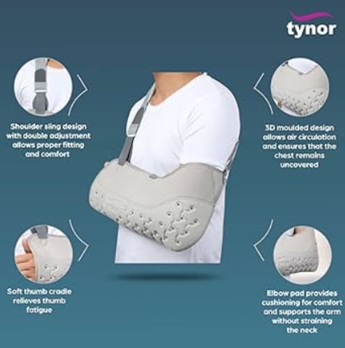تينور حامل ذراع مبطن TYNOR C 21 POUCH ARM SLING UR...