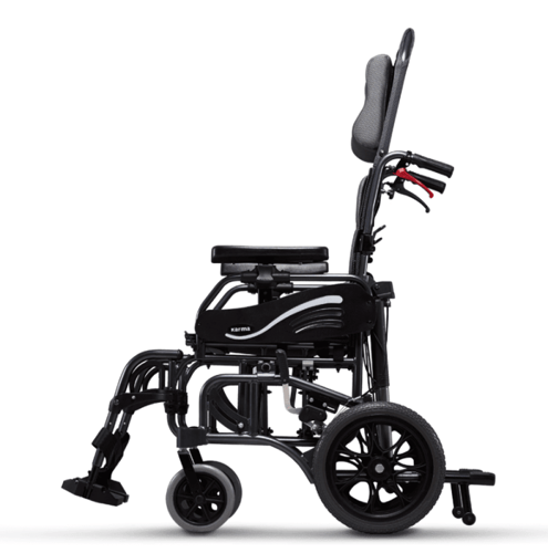 كرسي متحرك يدوي خفيف الوزن قابل للطي وقابل للإ مال...