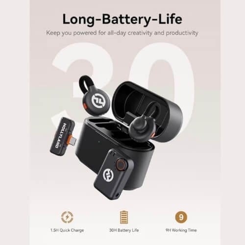 مايك Lark M2S Mini Combo | توصيل مزدوج (وصلة type...