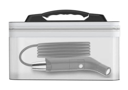 شطاف سفر كهربائي محمول مع خرطوم 1.2 متر وحافظة 2.3...