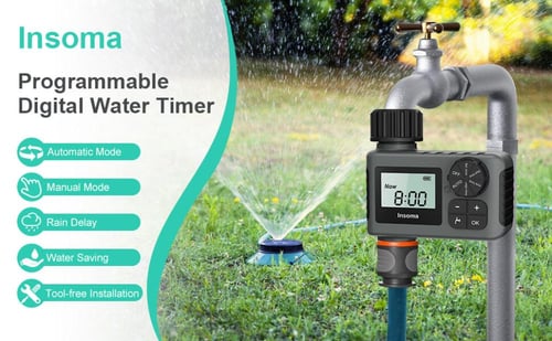 للحديقة مؤقت مياه نظام الري الذكي الرش المؤقت التل...