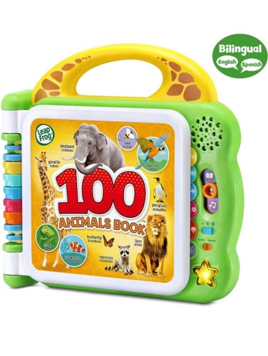 كتاب الحيوانات 100 من ليبفروج، لون اخضر