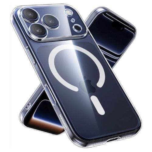 جراب كفر ايفون 17 برو المغناطيسي الشفاف من UGREEN...