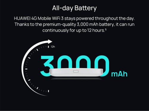 راوتر هواوي متنقل E5785 (4G) يدعم جميع الشبكات