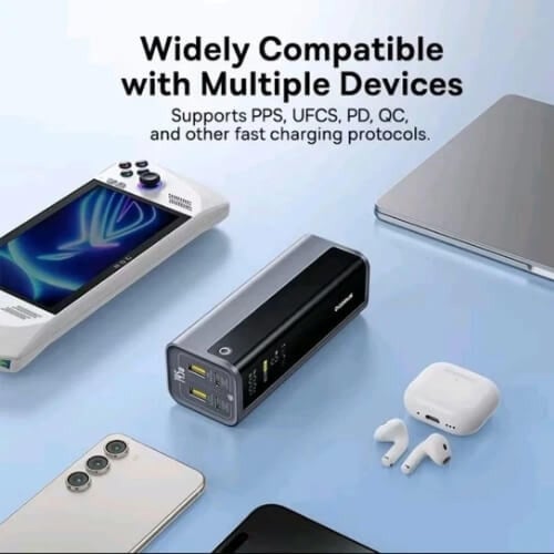 باور بانك بيسوس 145 واط سعة 20800mAh شاشة ذكية Bas...