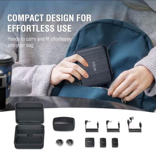 ميكروفون FIFINE M9 اللاسلكي الاحترافي