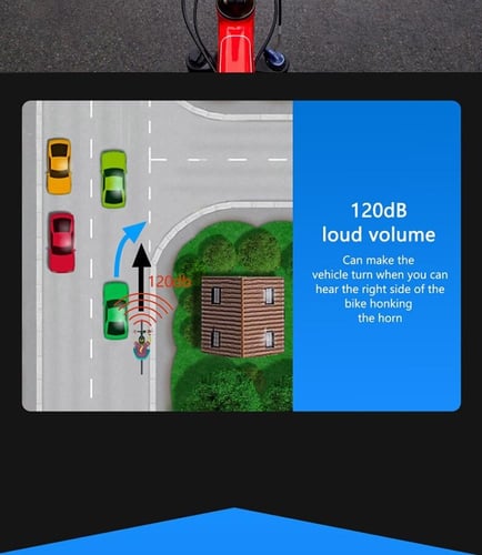 هورن منبه للدراجات الهوائية 120 ديسبل