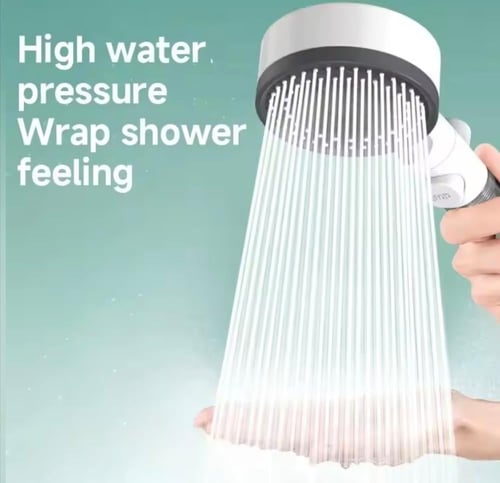 رأس دش عالي الضغط مع فلتر