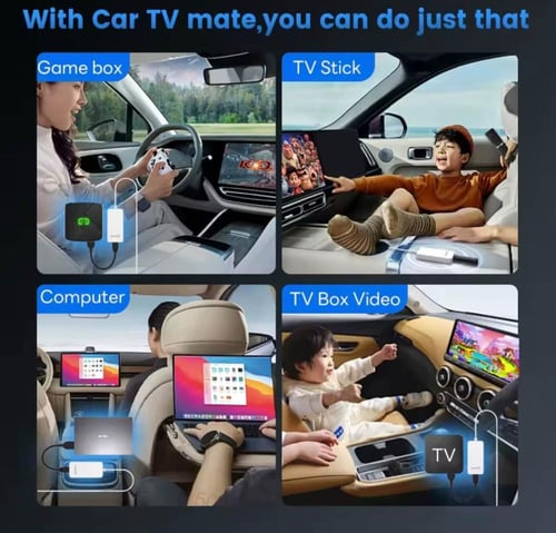 محول تلفزيون للسيارة من كارلينكيت Carlinkit، سلسلة...
