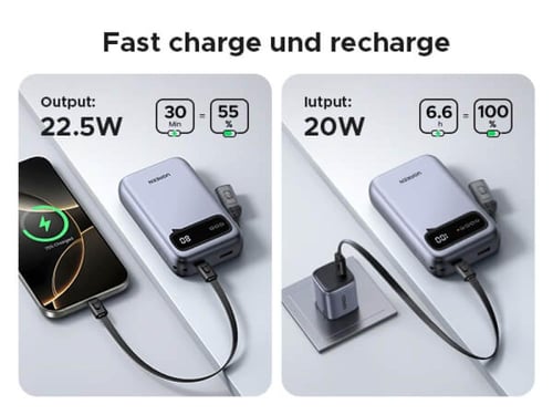 أحدث إصدارات الباور بانك من شركة UGREEN العريقة بط...