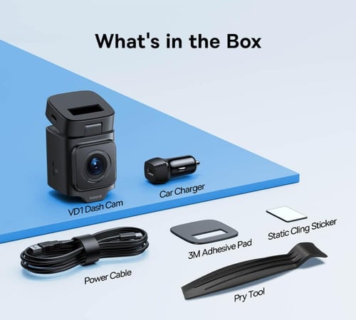"Baseus PrimeTrip VDI داش كام أمامي + خلفي + ذاكرة...