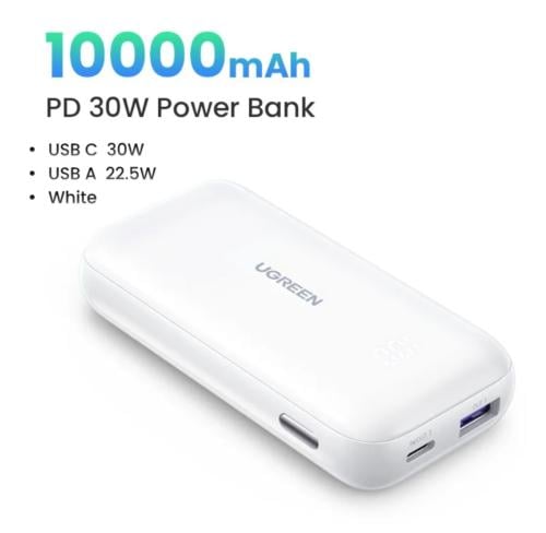 باور بانك 10000mAh بسرعة 30 واط من UGREEN