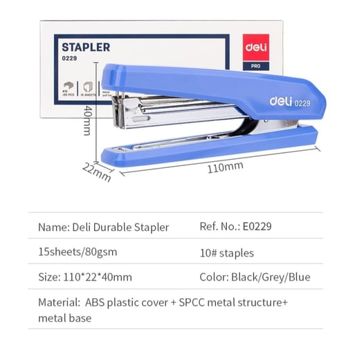 دباسة صغيرة من deli لون أسود