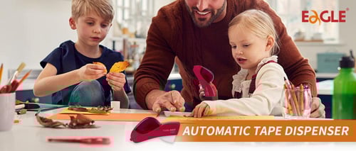 موزع الشريط اللاصق الصغير التلقائي لا يحتاج لبطاري...