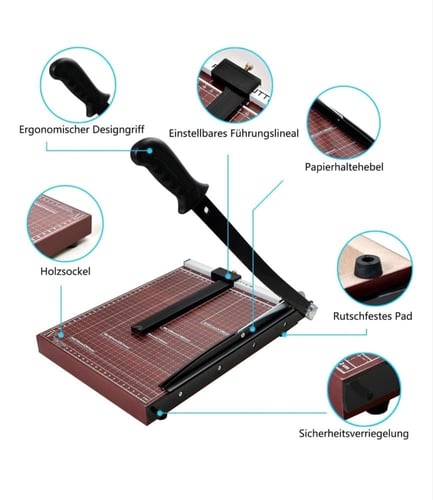 قطاعة ورق مقاس ايه 4 اداة تقطيع الورق المقوى مقاس...