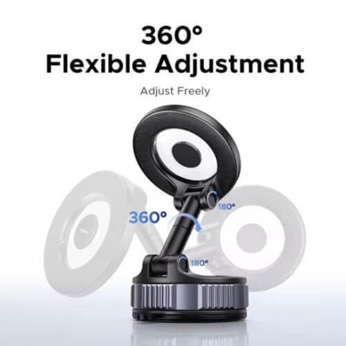 حامل UGREEN مغناطيسي للسيارة | تثبيت فراغي 42 كجم،...