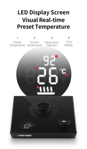 غلاية قهوة مقطرة كهربائية (أساسن) من MHW-3BOMBER ب...