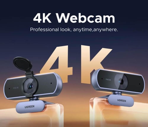 كاميرا ويب للكمبيوتر من يوجرين UGREEN 4K FHD Webca...
