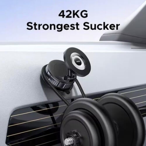 حامل UGREEN مغناطيسي للسيارة | تثبيت فراغي 42 كجم،...