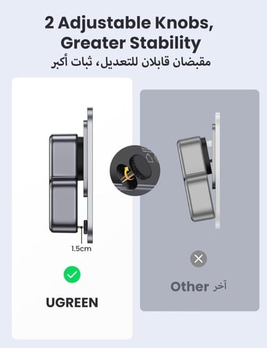 وصلة تمديد 6 في 1 من يوجرين للحماية من زيادة التيا...