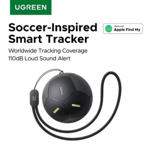 UGREEN smart tracking piece in the shape of a football