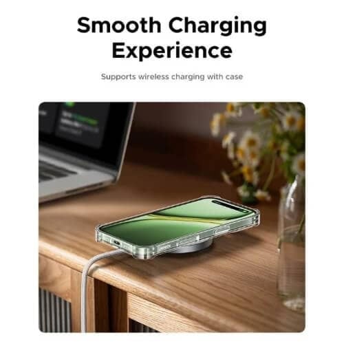 كفر حماية لايفون 17 برو شفاف من UGREEN مقاوم للاصف...