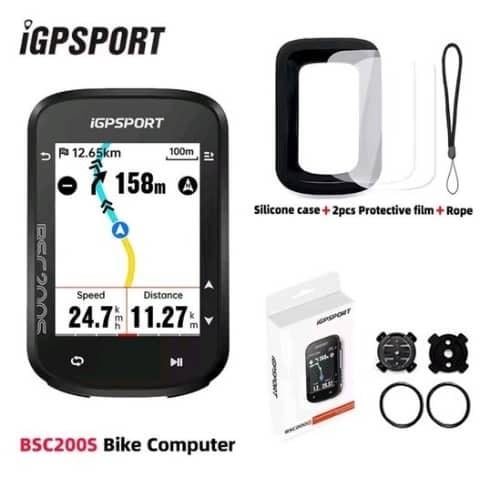 عداد وكمبيوتر دراجة ذكي iGPSPORT BSC200S بشاشة ملو...