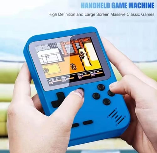 جهاز تشغيل ألعاب الفيديو الرقمية 400 لعبة بطارية ت...