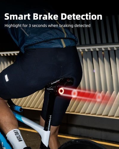 نور خلفي ذكي للدراجة الهوائية بخصائص فائقة من XOSS...