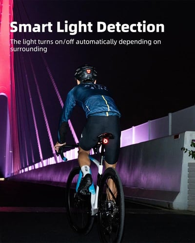 نور خلفي ذكي للدراجة الهوائية بخصائص فائقة من XOSS...