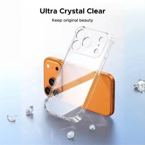 كفر حماية لايفون 17 برو شفاف من UGREEN مقاوم للاصف...