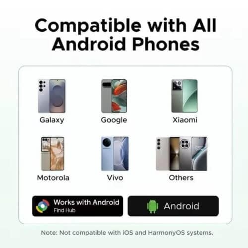 قطعة تتبع لجميع أجهزة أندرويد