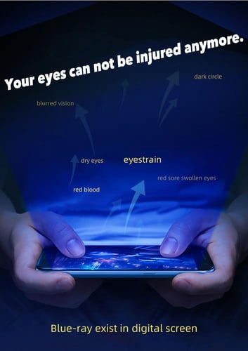نظارات حجب الضوء الأزرق، كمبيوتر، ألعاب، إطار نظار...