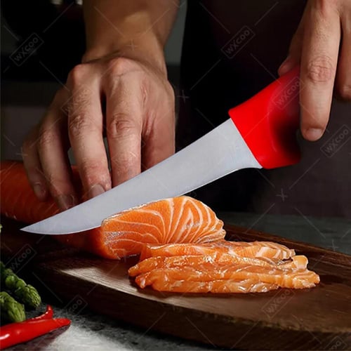 سكين سلخ وتقطيع من الفولاذ المقاوم للصدأ مقاس 10 ا...