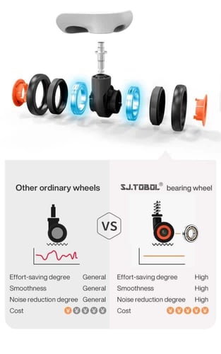حقيبة سفر من شركة Mixi مقاس 20 بوصة