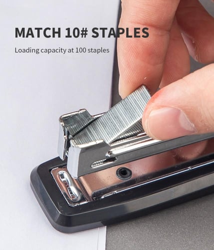 دباسة صغيرة من deli لون أسود