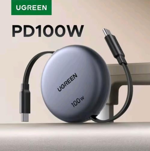 كيبل UGREEN 100 واط قابل للسحب: شحن فائق السرعة بت...