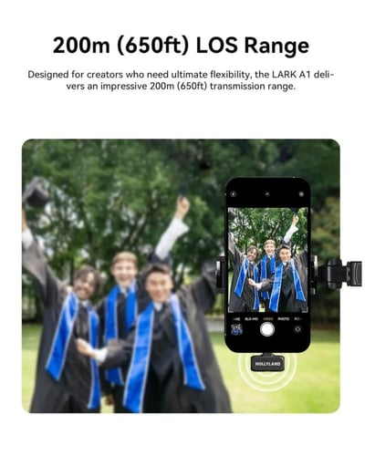 ميكروفون لافالير لاسلكي لارك A1 للهاتف type c من ه...